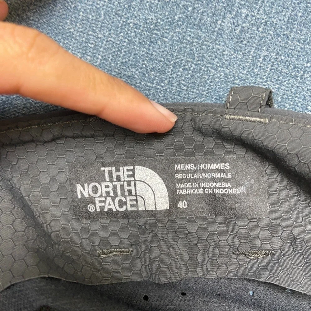 The North Face Hiking Pants Mens 40 Gray Pockets Outdoor Mountain Straight Leg